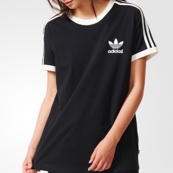 adidas Tops - Women’s Adidas Original 3 Striped Shirt